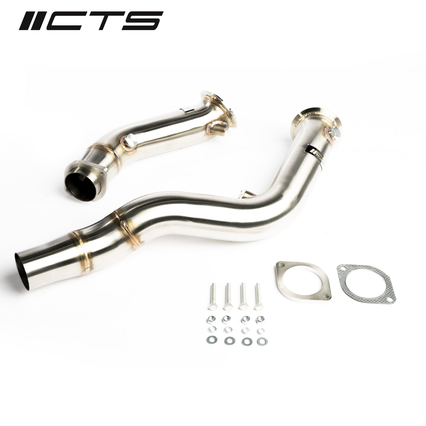 CTS Turbo S55 3" Catless Downpipes (F80 F82 F87 M3/M4/M2C)