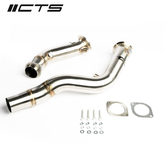 CTS Turbo S55 3" Catless Downpipes (F80 F82 F87 M3/M4/M2C)