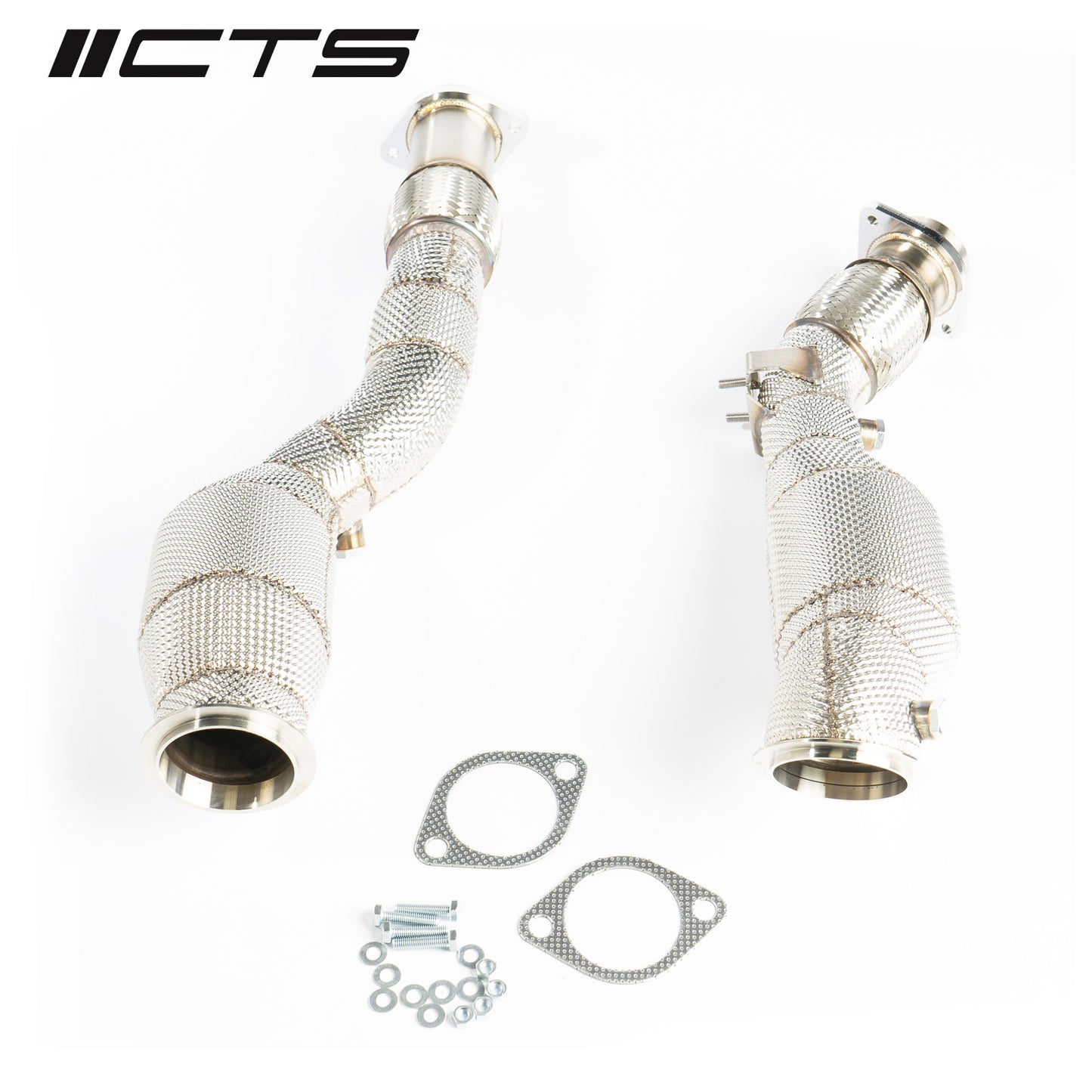 CTS Turbo BMW S58 High Flow Catted Downpipes (X3M, X4M, X3MC X4MC)