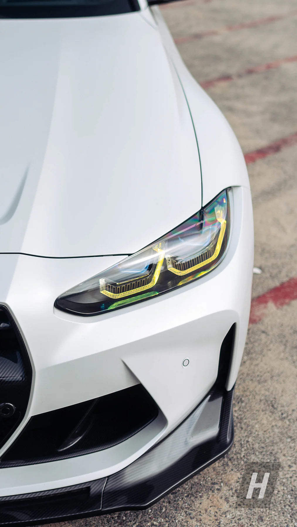 CSL YELLOW HEADLIGHT DRL LED MODULE SET - G22 4-SERIES | G80 M3 | G82 / G83 M4