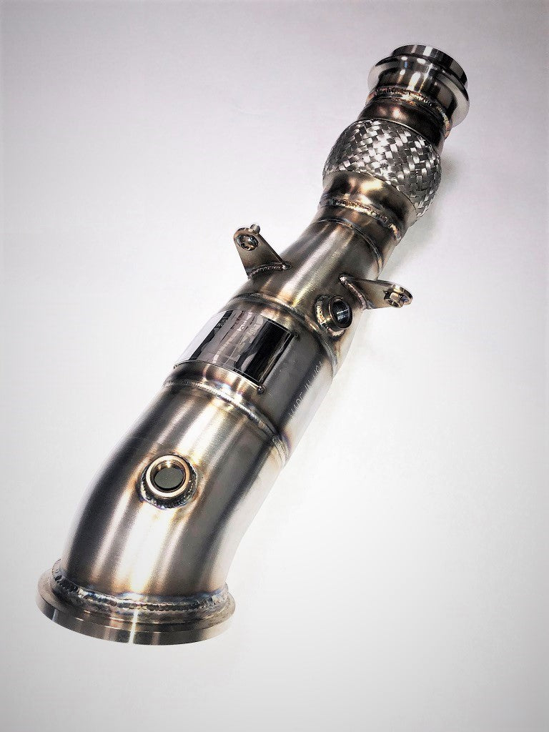 Evolution Racewerks Sports Series 4" High Flow Catted Downpipe for B46 Engine (US Spec)
