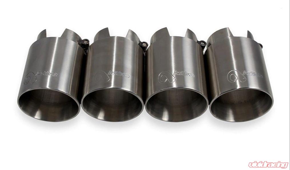 Active Autowerke Maad Maxx Rear Exhaust Section - 3 Can Valve F8X BMW M3 & M4 2015-2020