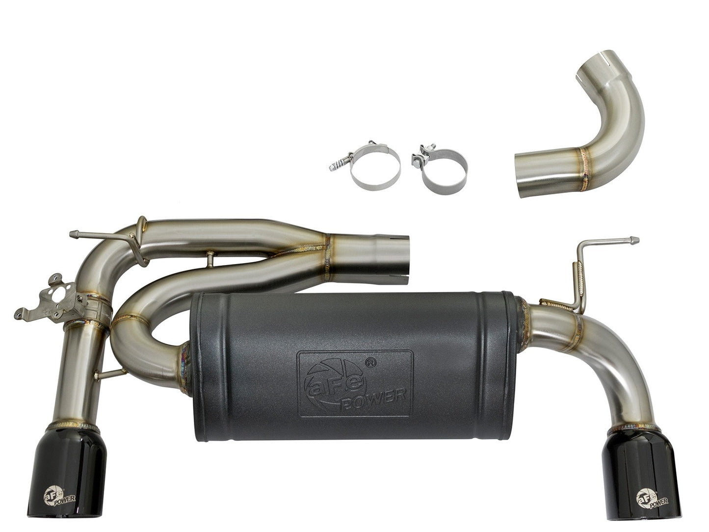 aFe MACH Force-Xp Stainless Steel Axle-Back Exhaust System (B58: F30, F31, F32, F33, F36)