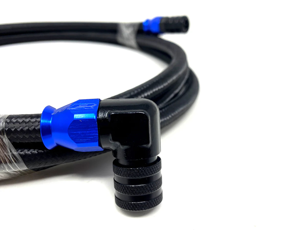 Precision Raceworks F-Series B58 (F3X/F2X) -6 AN Upgraded Fuel Line Kit (OE Fuel Filter)