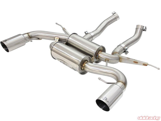 aFe MACH Force Stainless Steel Axle-Back Exhaust System (E9X)