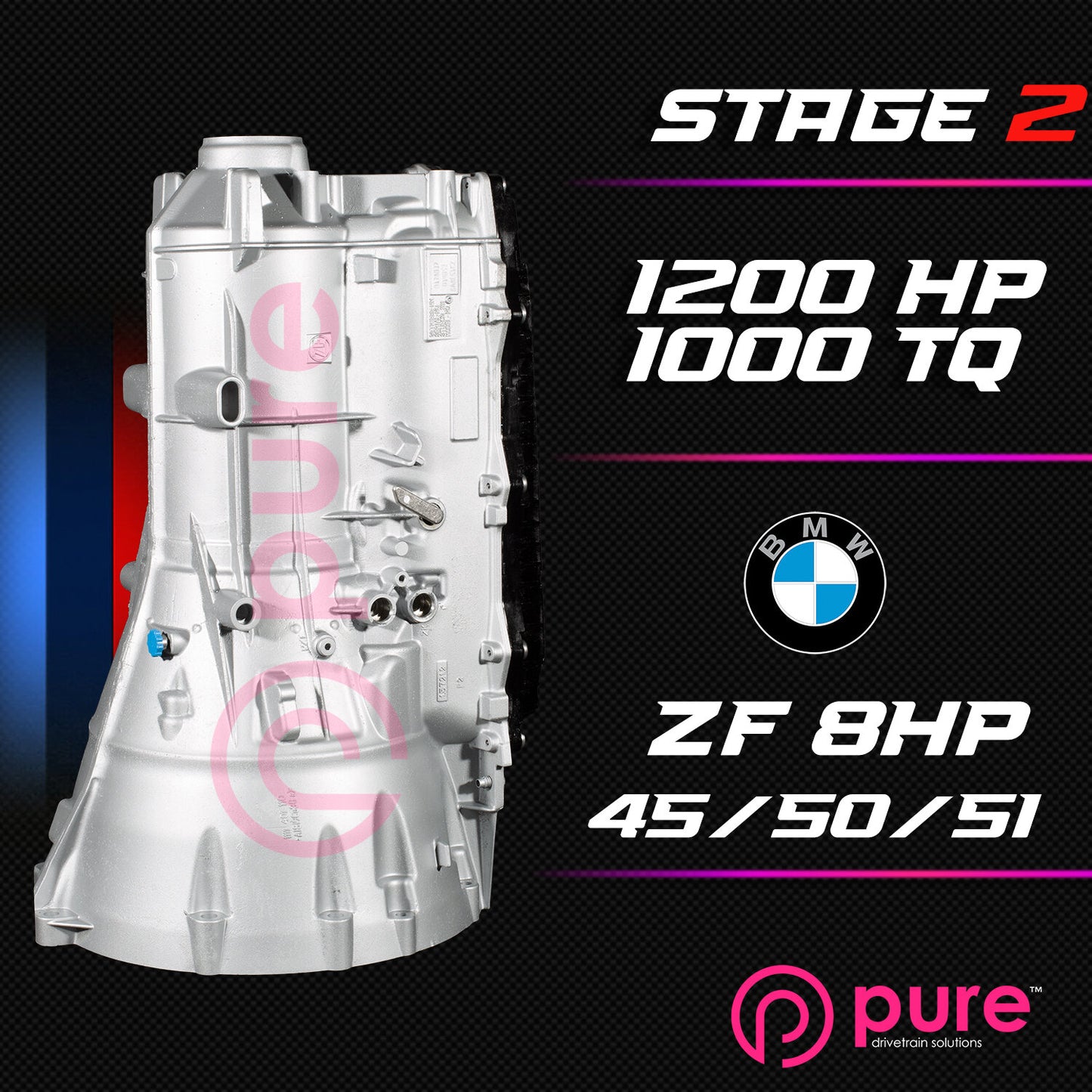 ZF 8HP45/50/51 STAGE 2 TRANSMISSION REBUILD