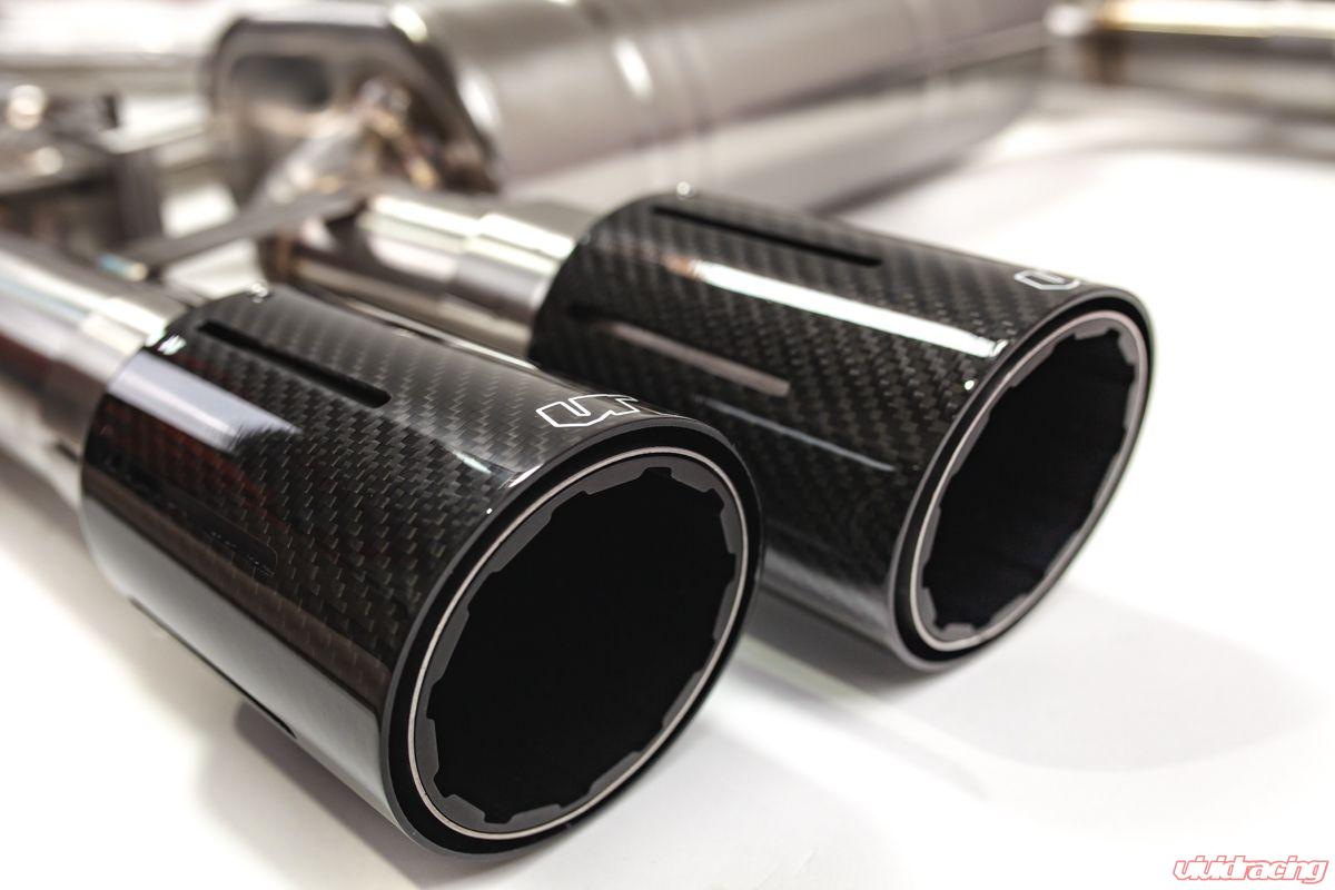 VR Performance Stainless Valvetronic Exhaust System Carbon Tips (S55: M3/M4)
