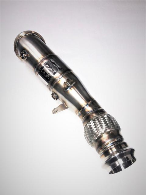 Evolution Racewerks Competition Series 4" Catless Downpipe (B46, US Spec Cars)