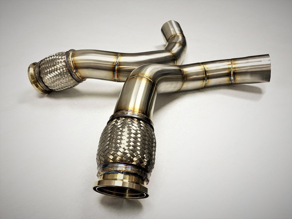 Evolution Racewerks Competition Series Catless Downpipes S63M Engine (2017+ F90 M5)