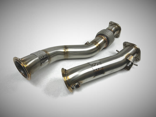 Evolution Racewerks Competition Series Catless Downpipes S58 Engine (2021+ M3/M4)