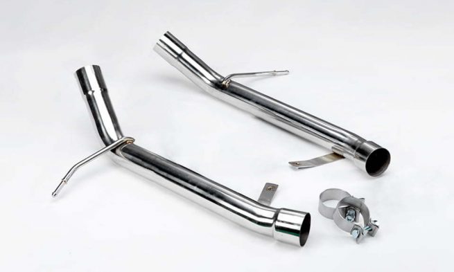 VRSF N54 & N55 Stainless Steel Muffler Delete (E90/E91/E92/E93)