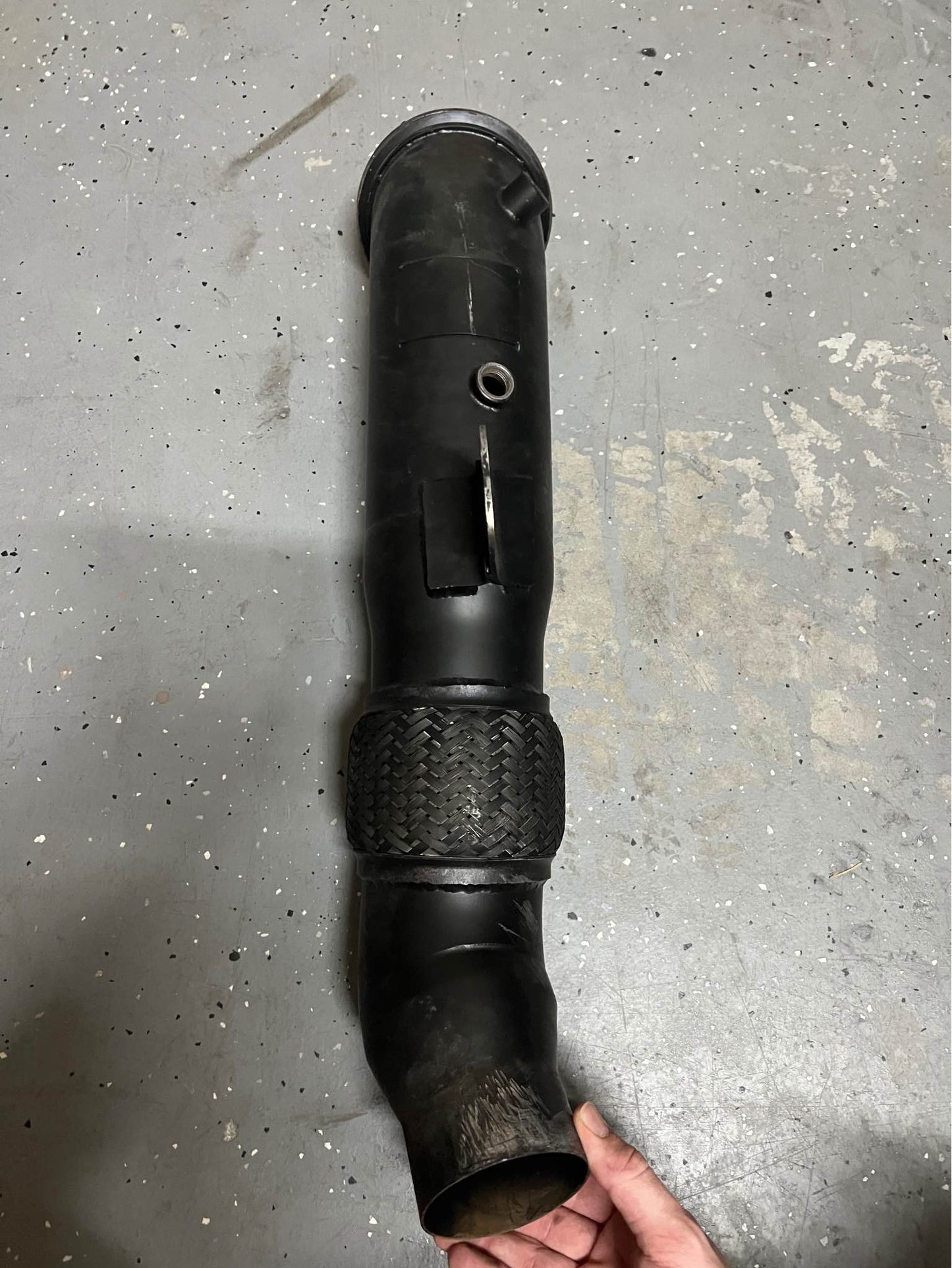 [CLEARANCE/USED] Evolution Racewerks Competition Series 4.5" Downpipe B58 (F-Series, 240i/340i/440i/540i and 2017+ X3/X4/X5 M40iX)