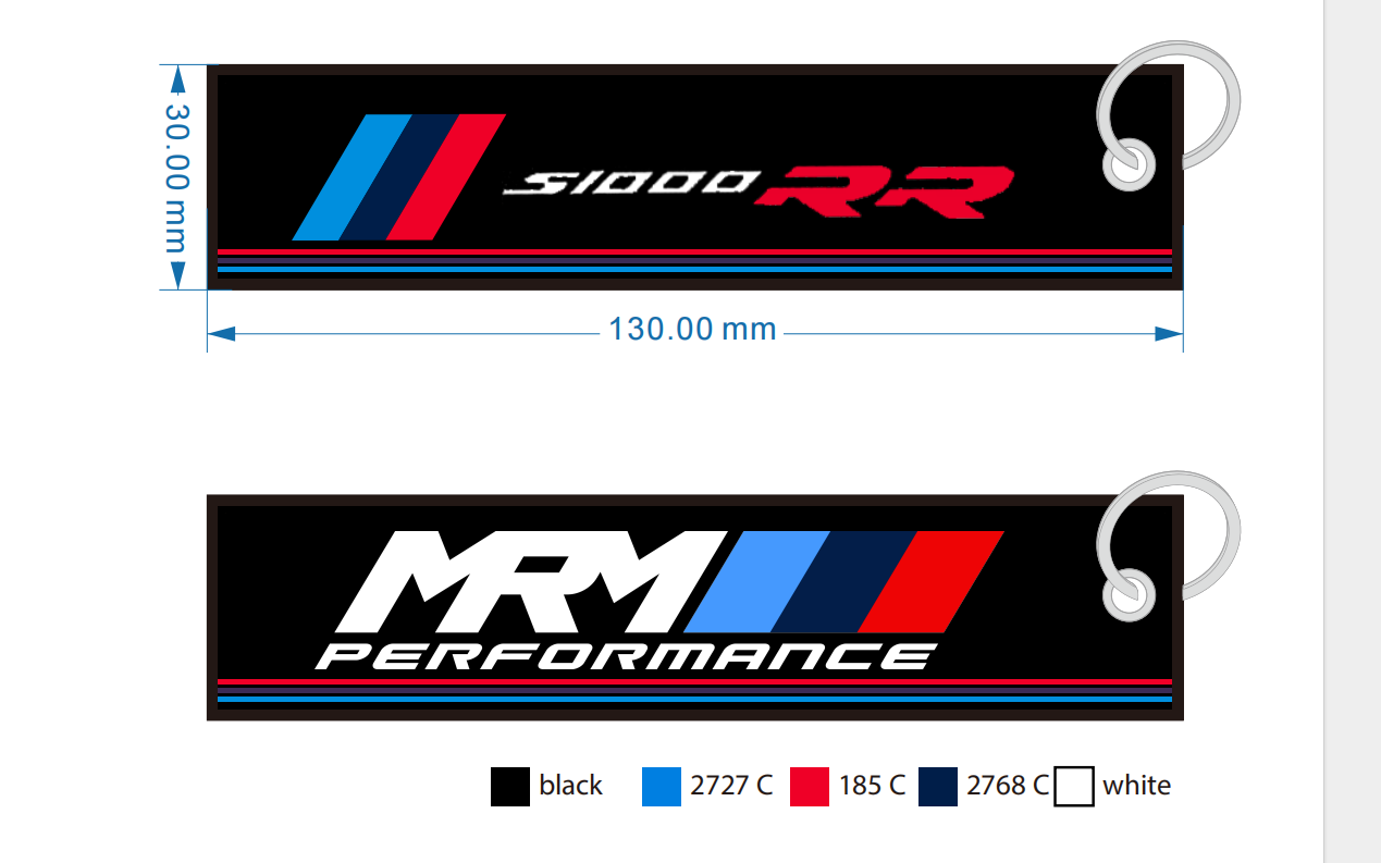 MRM Performance S1000RR Keychain