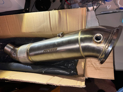 [CLEARANCE] MRM Performance B58 Full 4.5" Catless Downpipe (F/G-Series, Supra)