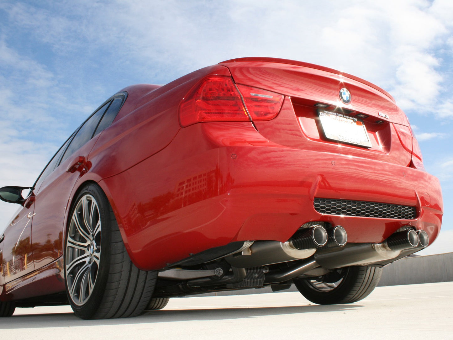 aFe Power MACHForce XP Stainless Steel Carbon Tip Catback Exhaust System (M3 E90/E92/93)