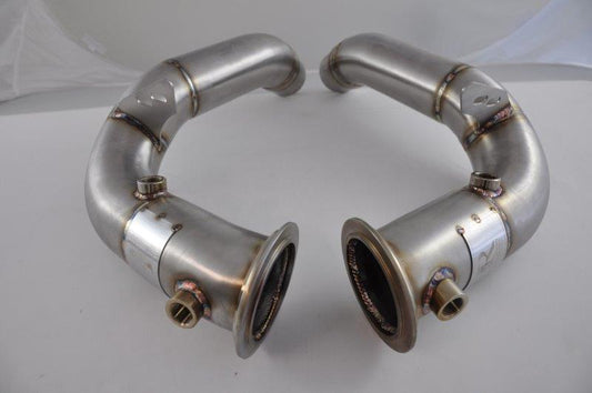 Evolution Racewerks Competition Series Catless Downpipe N63 Engine (2012+ 550i/650i)