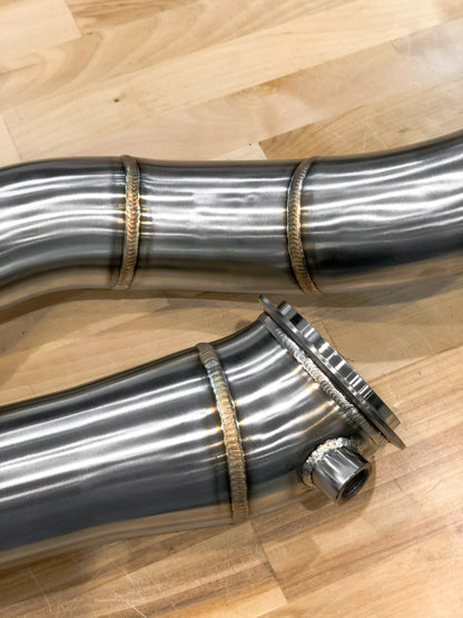 RK Autowerkes S58 Catless Downpipes (2020+ X3M/X4M)