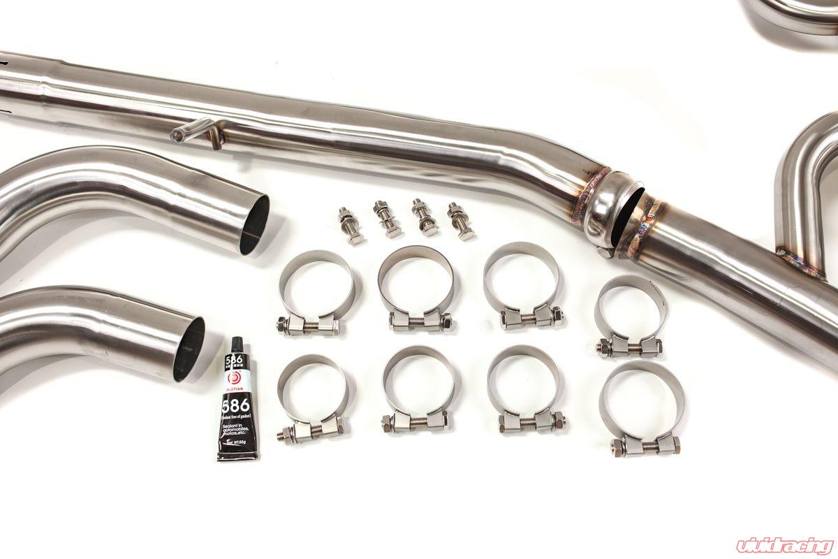 VR Performance Stainless Valvetronic Exhaust System Carbon Tips (S55: M3/M4)
