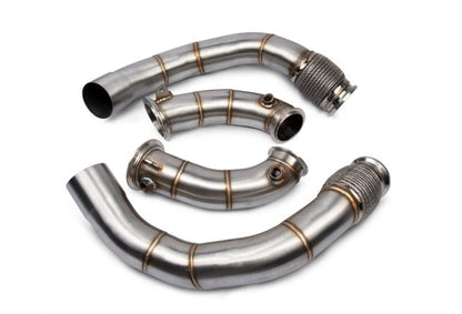 VRSF S63 Stainless Steel Race Downpipes (2018+ BMW M5 & M8)