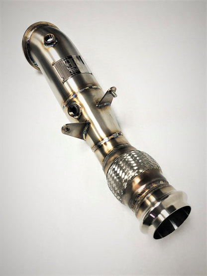 Evolution Racewerks Competition Series 4" Catless Downpipe (B46, US Spec Cars)
