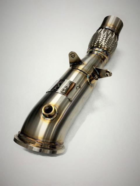Evolution Racewerks Sports Series 4" High Flow Catted Downpipe for B48 Engine (EU & Asia Spec)