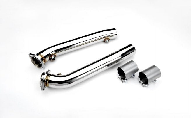 VRSF S63 3″ Stainless Steel Race Downpipes (2011-2018 M5 & M6)