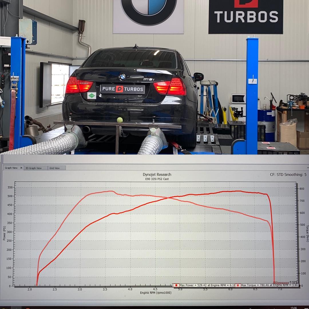 Pure Turbos BMW N54 Cast PURE600 Upgraded Turbos (No Core Charge)