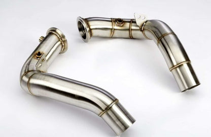 VRSF S63 3″ Stainless Steel Race Downpipes (2011-2018 M5 & M6)
